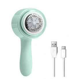 Машинка для стрижки катышков Lint Remover 668 аккумуляторная 3 Вт Бирюзовый