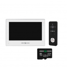 Комплект відеодомофону GreenVision GV-003-GV-059+GV-006 + SD32GB