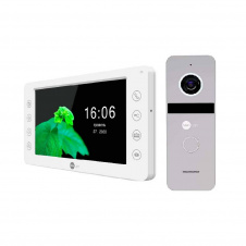 Фото - Комплект відеодомофону NeoLight Kappa HD KIT Silver срібний (11683) Комплект відеодомофону NeoLight Kappa HD KIT Silver срібний (11683)