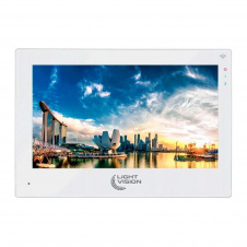 Відеодомофон 10" WiFi Tuya Light Vision Singapore FHD White