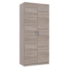 Шафа для одягу Doros Promo з полицями Дуб Сонома 2 ДСП 90х48х204 (42005098)