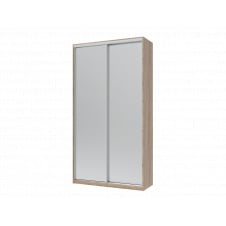 Шафа купе Doros Сіті Лайт Дуб Cонома 2 Дзеркала 120х60х225 (42002036)