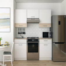 Кухня Лея Doros 1.8 м Білий/Дуб Сонома ДСП 180х60х250 (81000010)