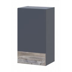 Кухня Doros Лея В72_Ш40 верхня вузька Графіт/Клондайк ДСП 40х31.6х72 (80359569.2) Львов