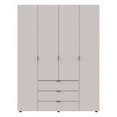 Розпашна Шафа для одягу Doros Гелар Кашемір 4 ДСП 155х49.5х203.4 (80737634) Ивано-Франковск