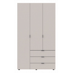 Розпашна Шафа для одягу Doros Гелар Кашемір 3 ДСП 116.2х49.5х203.4 (80737633) Покровськ