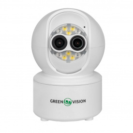 Бездротова поворотна камера GreenVision GV-193-GM-DIG40-10 5х PTZ 2Mp (3.6 мм) (LP23694)