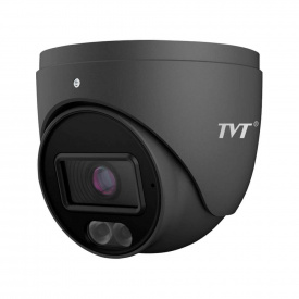 IP-відеокамера TVT TD-9544S4L-C(D/PE/AW1) 4Mp Black (2.8 mm) з мікрофоном