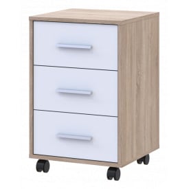 Тумба Doros Т3 Дуб сонома/Білий 43х42х66,4 (41902060)