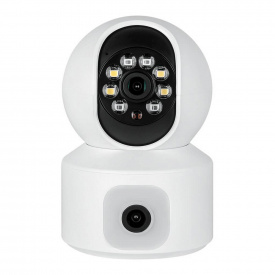 Бездротова поворотна камера два об'єктиви GreenVision GV-186-GM-DIG40-10 PTZ 2MP + 2MP