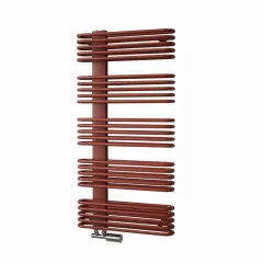 Полотенцесушитель водяной ISAN Koro Plus 1215x600 дизайнерский, коричневый Вишгород