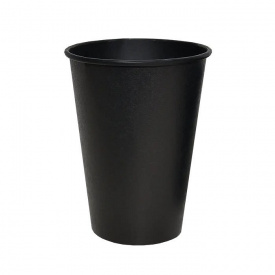 Стакан паперовий 430 мл 200 шт Чорний (9380)