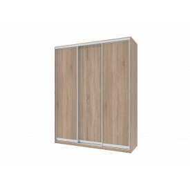 Шафа купе Doros Сіті Лайт Дуб Cонома 3 ДСП 180х60х225 (42002003)