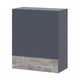 Кухня Doros Лея В72_Ш60 верхня права Графіт/Клондайк ДСП 60х31.6х72 (80359569.4)