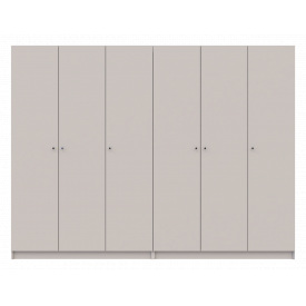 Шафа для одягу Doros Промо Кашемір 3+3 ДСП 270х48х204 (80737674)