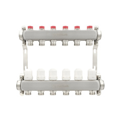 Коллектор теплого пола Polmark 1″3/4″ c 6 выходами Суми