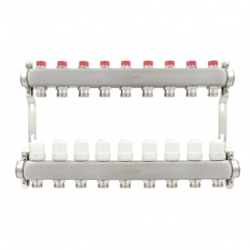 Коллектор теплого пола Polmark 1″3/4″ c 9 выходами
