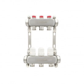 Коллектор теплого пола Polmark 1″3/4″ c 3 выходами