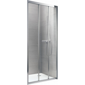 Душові двері Koller Pool deal TREND TT90G трисекційні, grape