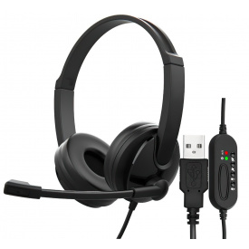 Гарнітура ПК стерео On-ear 2E CH12 USB (2E-CH12SU)