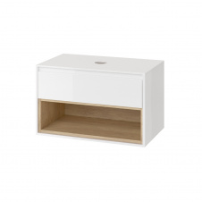 Тумба в ванную Excellent Tuto 80x47 настенная, белая (MLEX.0102.800.WHBL)