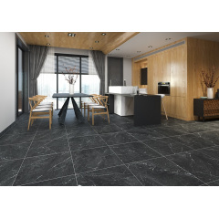 Плитка CERAMICA DESEO BLACK MARBLE черный BMС580 8х600х600 мм Олександрія