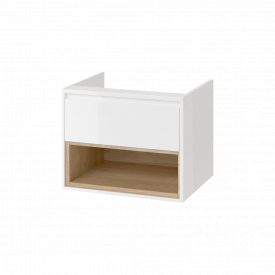 Тумба в ванную Excellent Tuto 60x50 настенная, белая (MLEX.0101.600.WHBL)