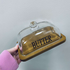 Маслянка на підставці Led BUTTER B010756 18x13x9,5 см Київ