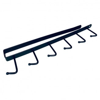 Вішалка навісна Stenson 00406 26,5x7 см Чорний