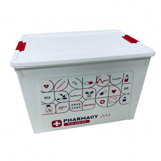 Контейнер для зберігання ліків Алеана 171030 Аптечка 12 л 32x24,5x21 см