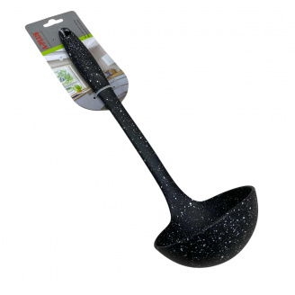 Ополоник нейлоновий A-PLUS 0340 34 см Чорний мармур