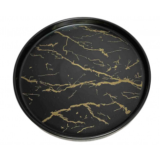 Блюдо фарфорове кругле Bona Di 805-713 Мармурова розкіш 25,5x25,5x2,8 см