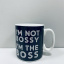 Чашка керамическая OLens 3240 800 мл I'm not bossy I'm a boss XXL Винница