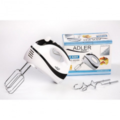 Міксер ручний Adler AD 4205 black/white Луцьк