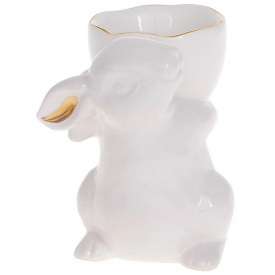 Подставка 9см White-Gold Bunny Bona DP118465