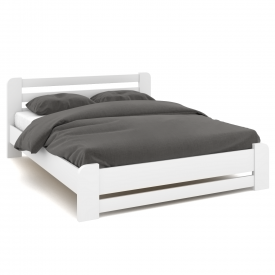 Ліжко Монтана бук білий лак, 140х200