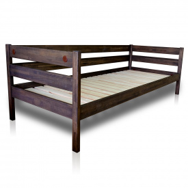 Ліжко Дюна бук коричневий, 80х190, Масловіск
