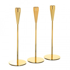 Декоративні свічники Gardenia d&apos;oro 3 штуки Lefard AL96515 Доманівка