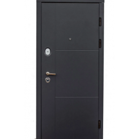 Вхідні двері Рубіж Антрацит 860х960х2050 мм 