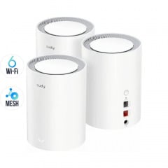 Mesh-маршрутизатор Cudy M3000 V2.0 WiFi 6 2.5G White (3-Pack) дводіапазонні Черкаси