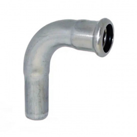 Коліно з нержавіючої сталі під прес RM InoxPres 42 90° ВЗ (181042901)