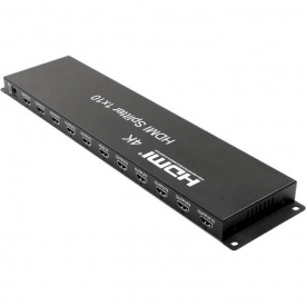 Сплітер PowerPlant HDMI 1x10 V1.4 3D 4K/30hz (HDSP10-V1.4)