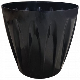 Горшок для цветов Daisy 46 л черный Serinova