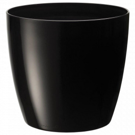 Горшок для цветов Ruby 33 л черный Serinova