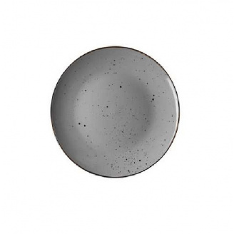 Тарілка десертна 19 см Ardesto Bagheria Grey AR2919GREY