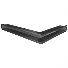 Вентиляційна решітка ліва SAVEN Loft Angle 90х600х800 гарфитова
