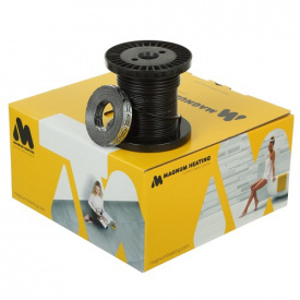 Комплект нагревательного кабеля Magnum Heating Slim 525 Вт 33,4м, черный