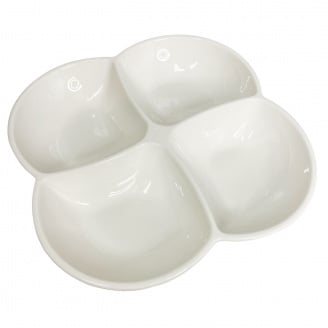 Мінажниця порцелянова 25х25 см Stenson MC2622-11