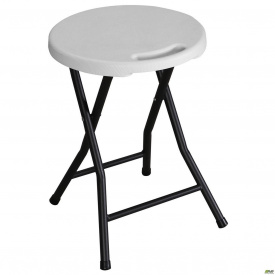 Табурет складаний Seat пластик білий