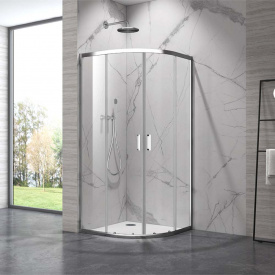 Душевая кабина Armaform Elbe 1900x1000 полукруглая, стекло 5 мм, без поддона (110-092211)